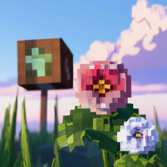 Fotos Flores Minecraft Em Pt Br Scaled