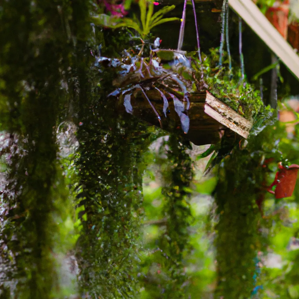 Beleza dos Jardins Suspensos com Plantas Exóticas 2