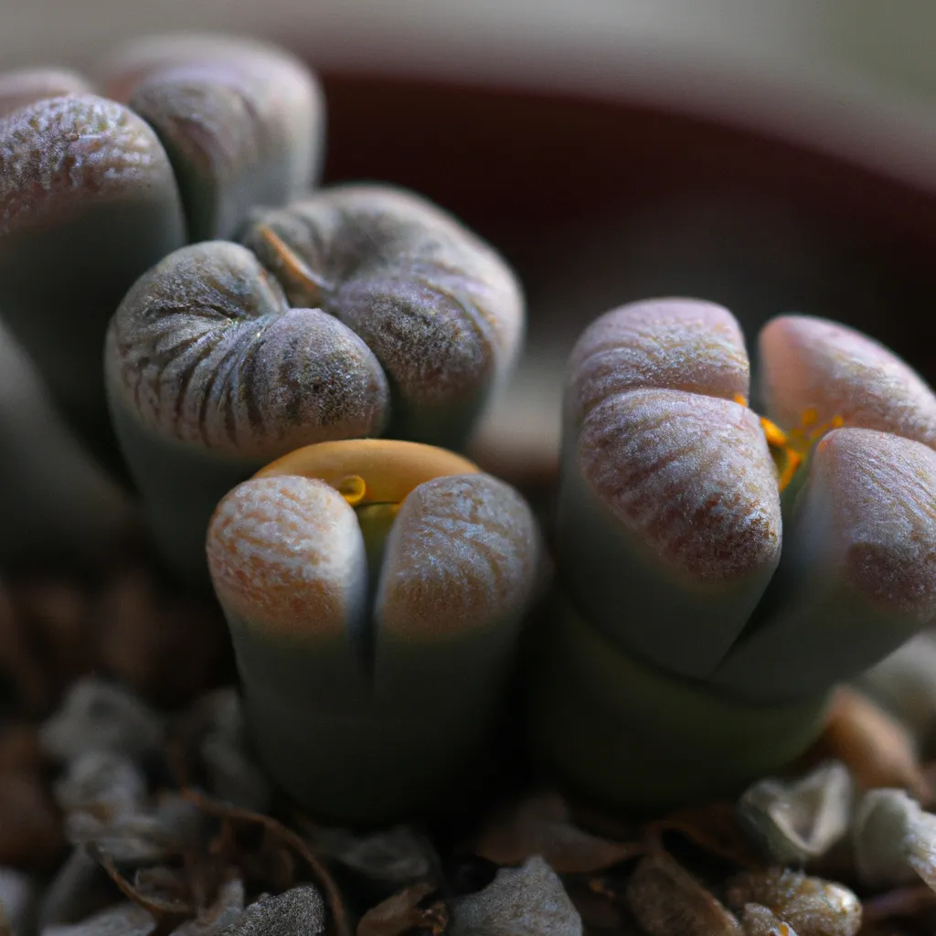 Descubra a Beleza Translúcida de Conophytum Pellucidum 1 Descubra a Beleza Translúcida de Conophytum Pellucidum