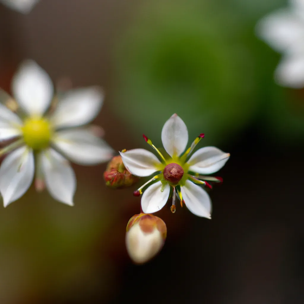 Descubra a Fascinante Beleza da Saxifraga Granulata