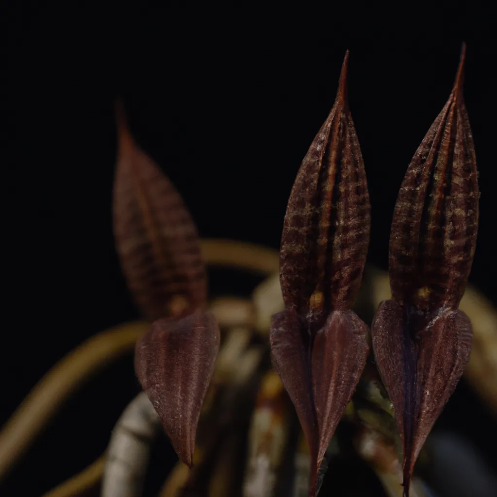 Ideias Bulbophyllum Vinaceum