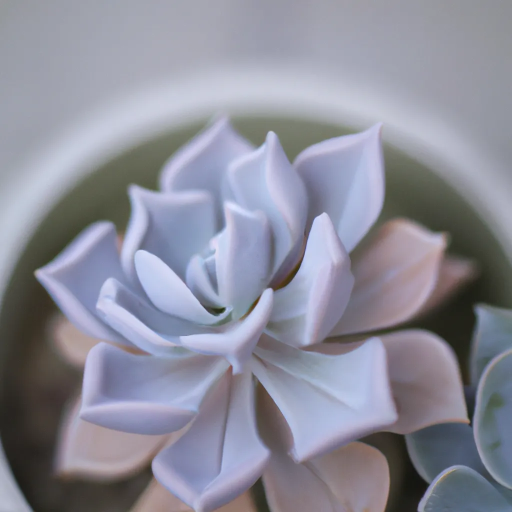 Descubra a Beleza Exótica da Echeveria Lilacina 4