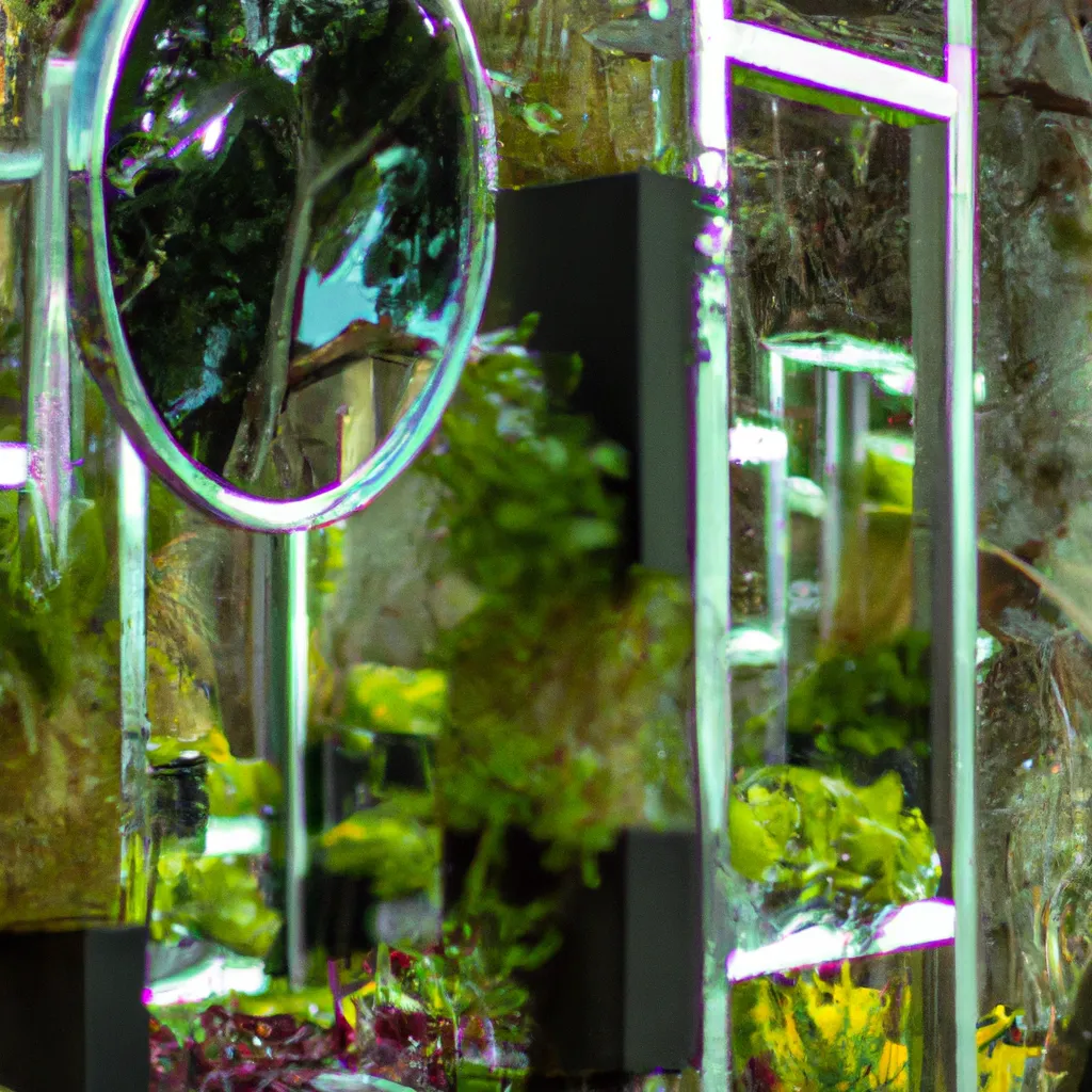 Ideias Jardins Suspensos Com Espelhos