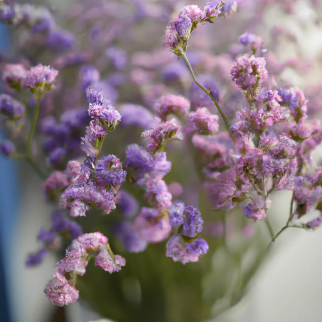 Descubra a Beleza Exótica do Limonium Latifolium