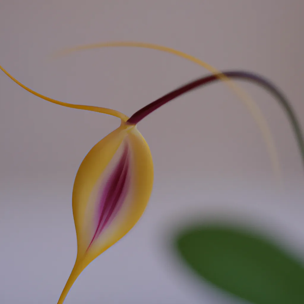 Descubra a Beleza Exótica da Masdevallia Herradurae 5 Descubra a Beleza Exótica da Masdevallia Herradurae 4