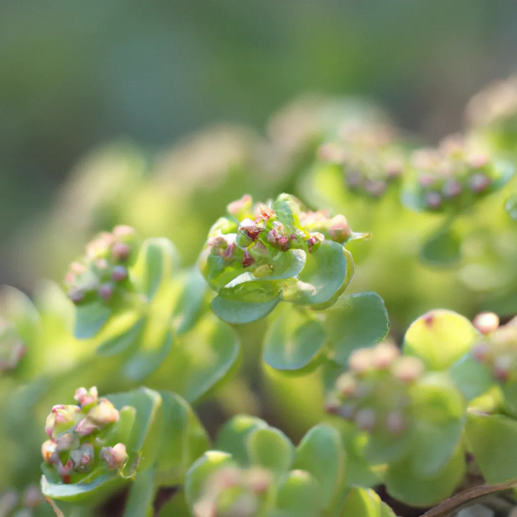 Descubra a Beleza Exótica do Sedum Sieboldii 4