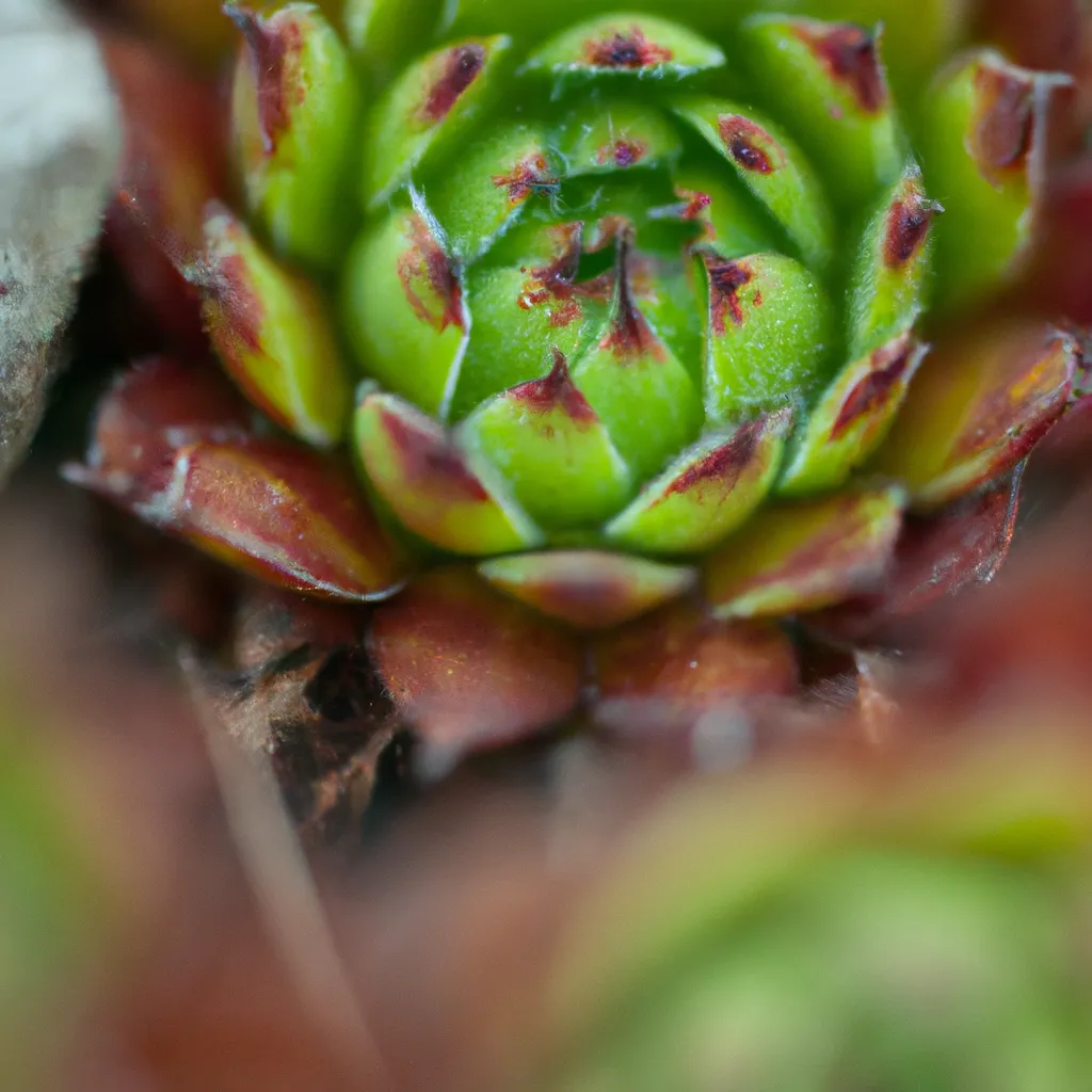 Descubra a Beleza e Resistência do Sempervivum Tectorum 4