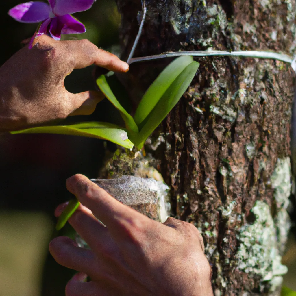 Transforme sua Árvore em um Jardim de Orquídeas 4