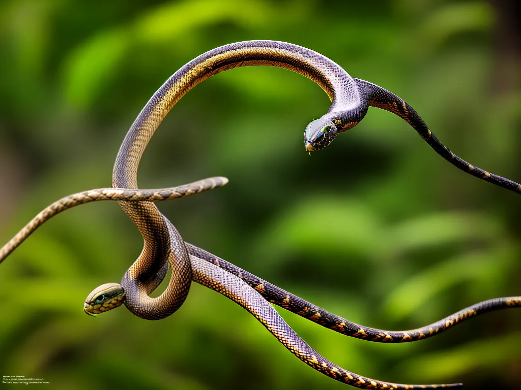 Fotos A Vida Secreta Das Serpentes Voadoras
