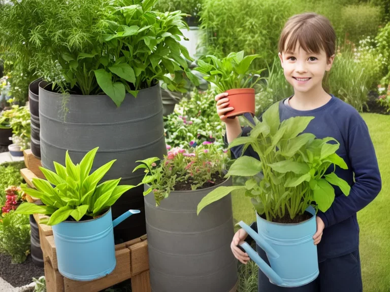 Fotos Acessorios Jardinagem Sustentavel Reciclando Materiais Plantas 1 Scaled