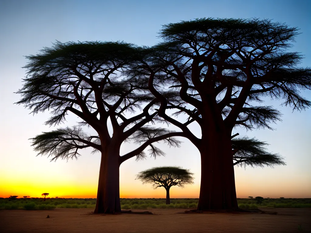 Fotos Adansonia Digitata Baoba Mucua Embondeiro Africano Imbondeiro Arvore Da Vida