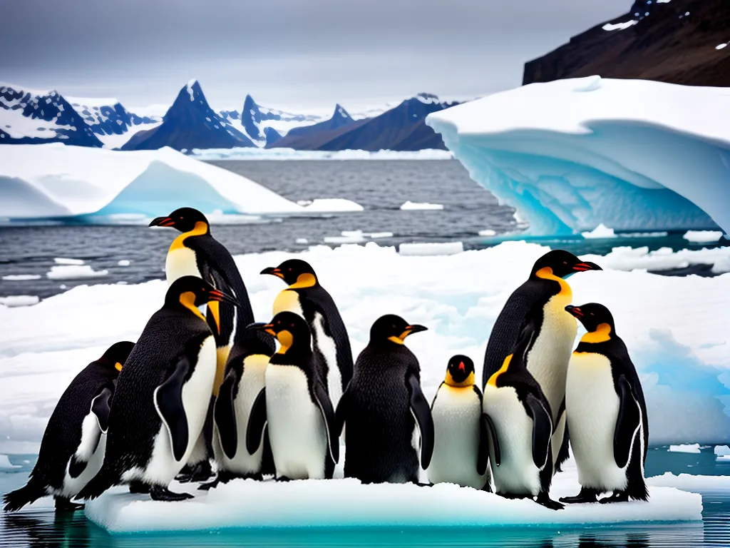 Fotos Adaptacao Pinguins Habitat Gelado Antartica 1