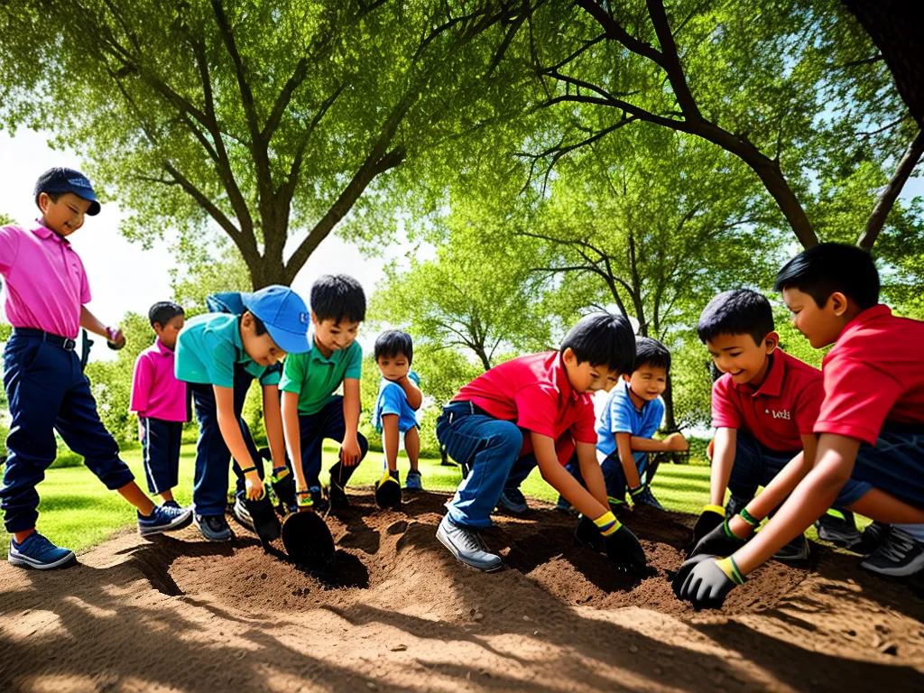 Fotos Arboricultura Criancas Educar Preservar