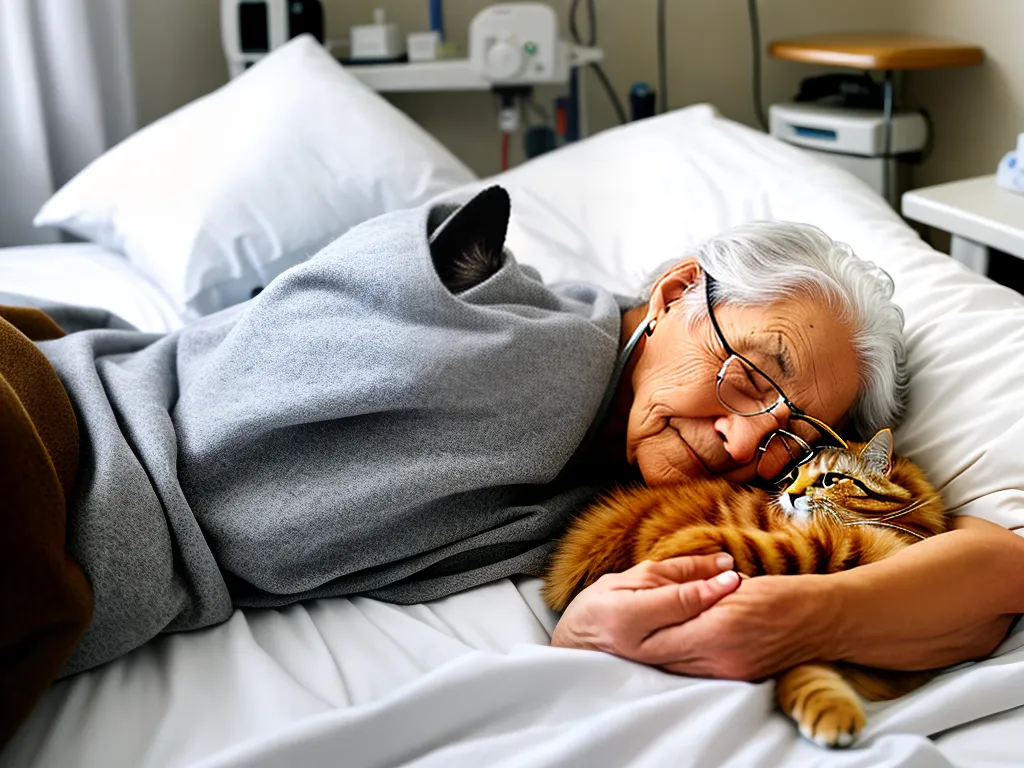 Gatos Terapeutas: Alegria em Hospitais e Asilos 1 Gatos Terapeutas: Alegria em Hospitais e Asilos