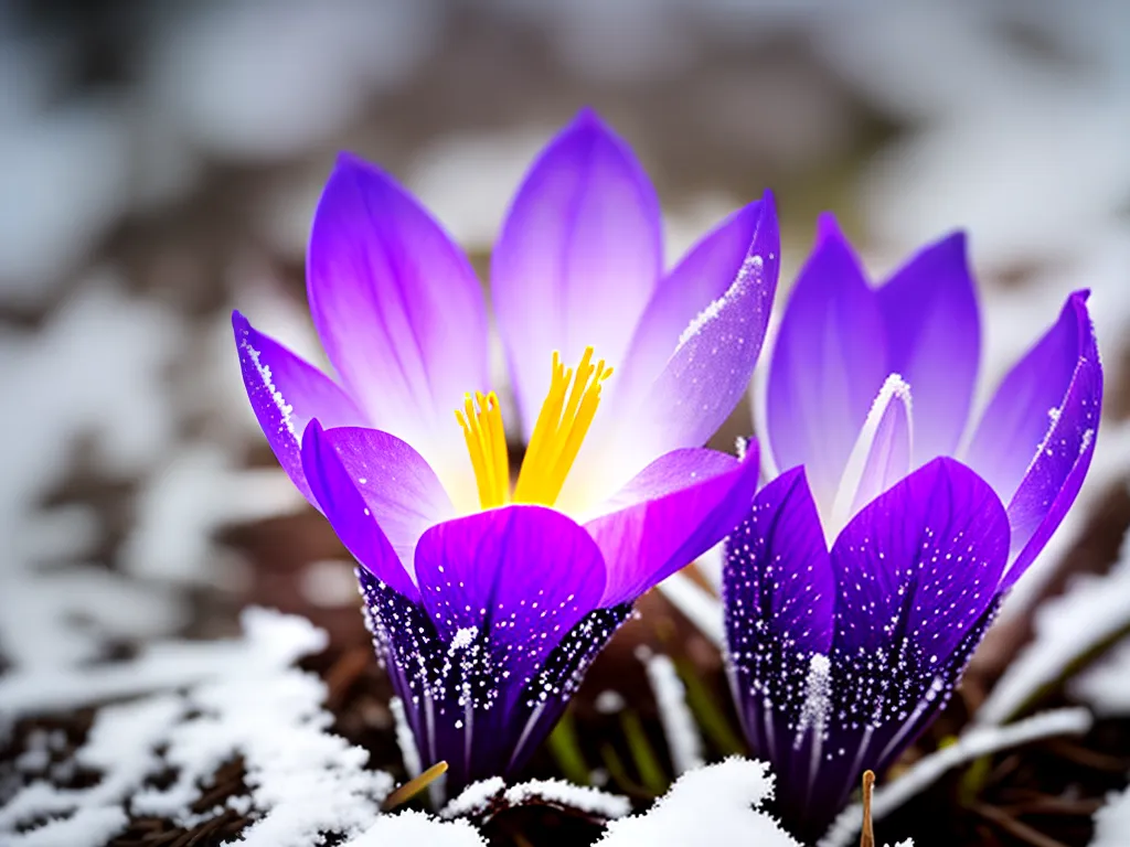 Fotos Ciencia Plantas Florescem Inverno