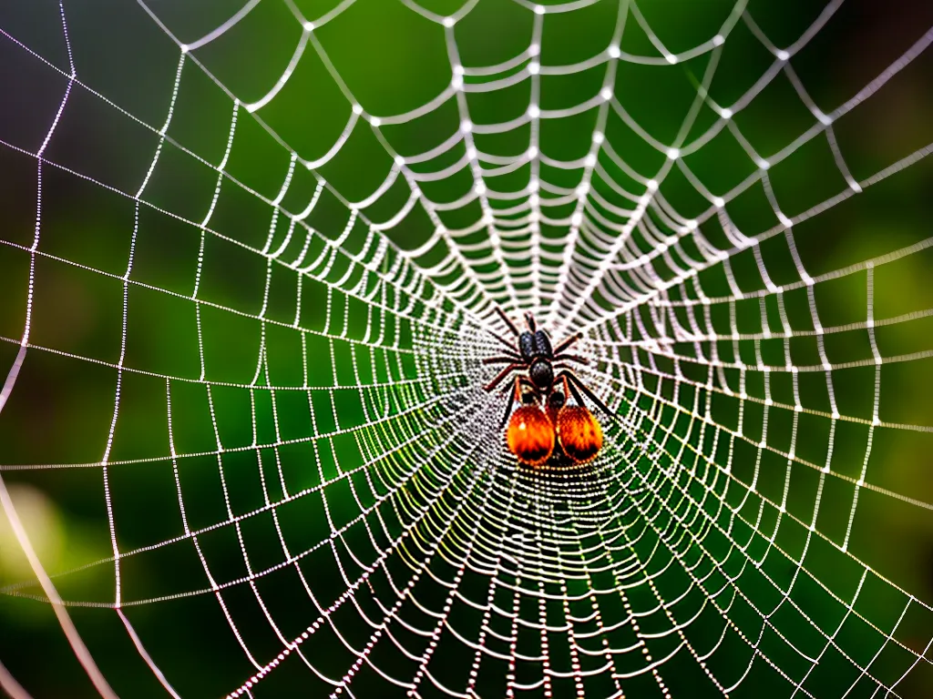 Fotos Como Aranhas Constroem Ninhos Em Teias