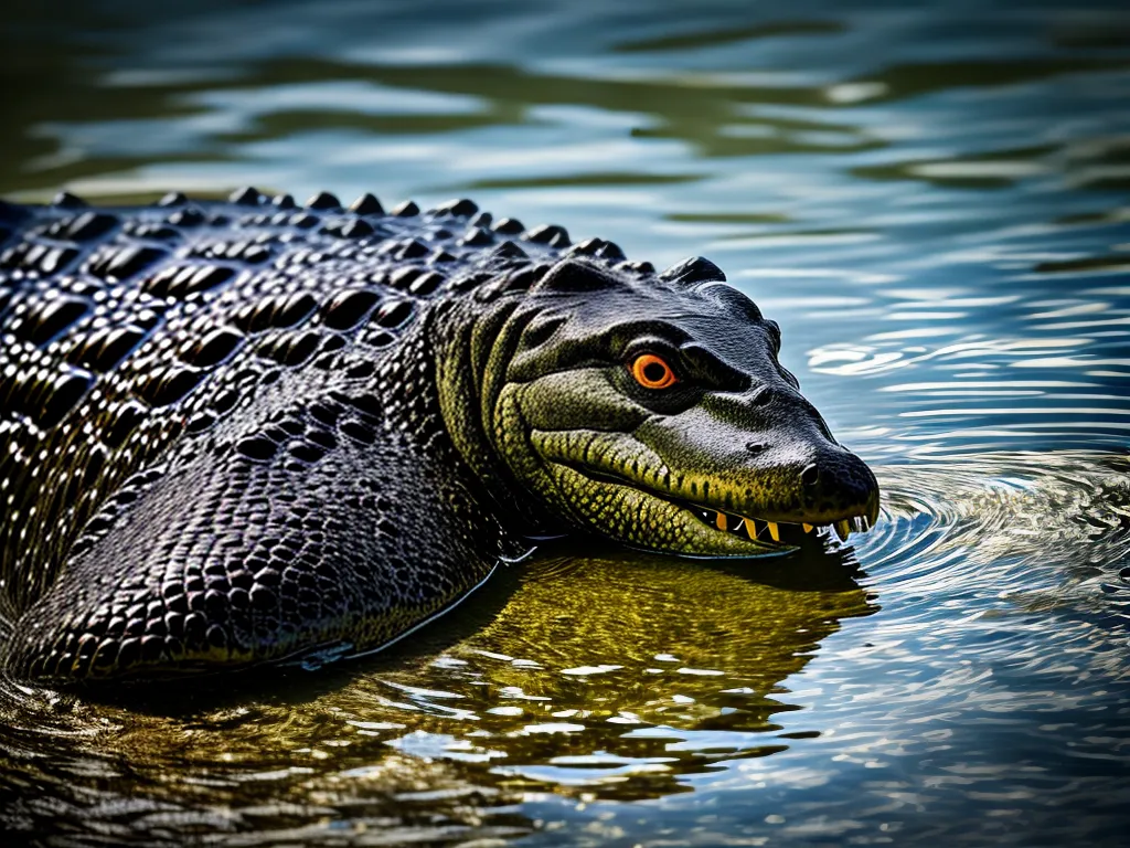 Fotos Como Crocodilos Cacam Debaixo Dagua
