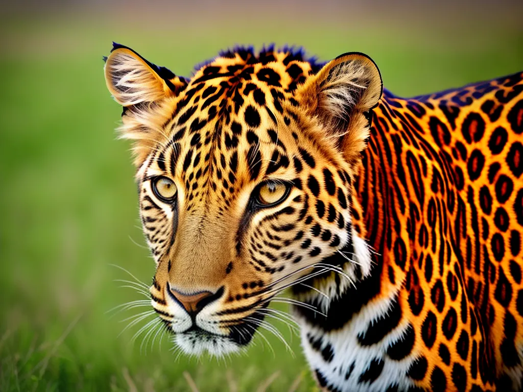 Camuflagem do Leopardo: Estratégias de Ataque Furtivo.