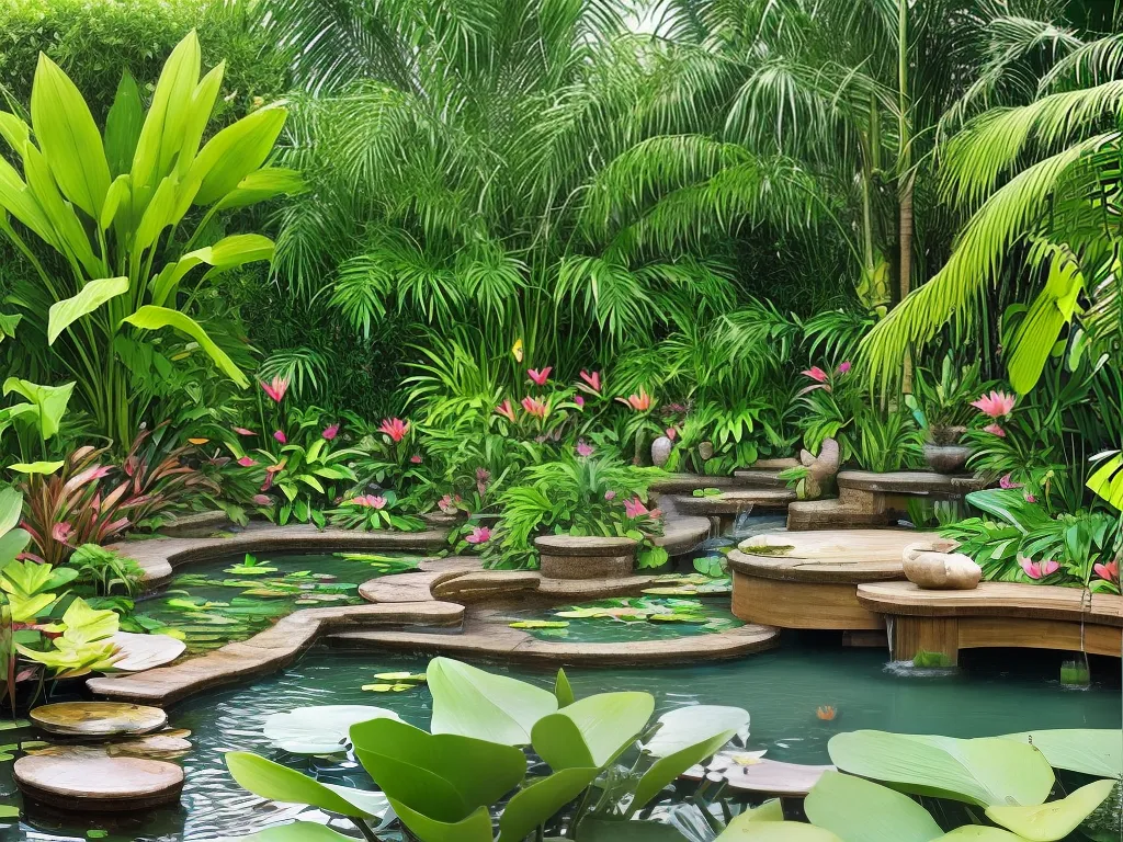 Fotos Como Projetar Jardim Tematica Tropical
