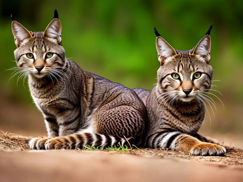 Fotos Comunicacao Linguagem Corporal Gatos Selvagens Europeus