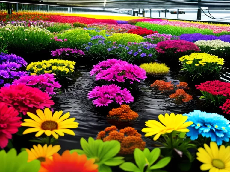 Fotos Cultivando Flores Sistemas Hidroponicos Scaled