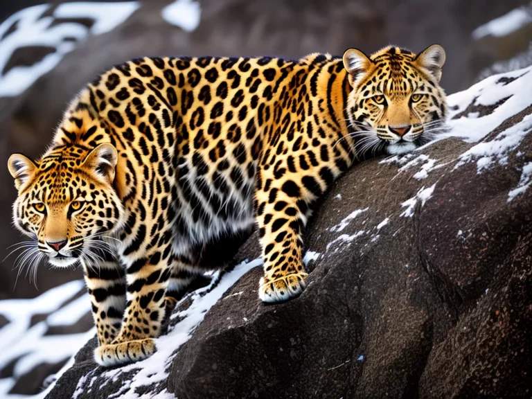 Fotos Ecologia Conservacao Leopardo Amur Scaled