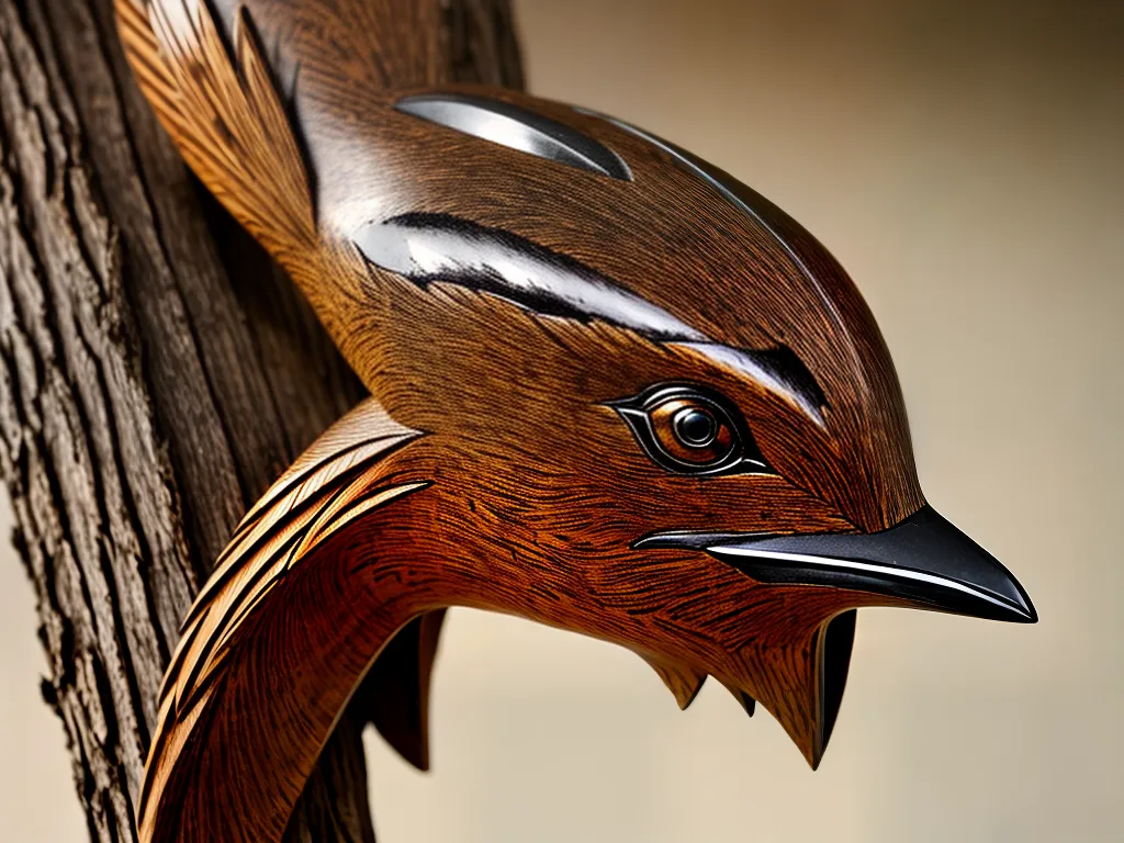 Fotos Escultura Madeira Aves Tecnicas Inspiracoes