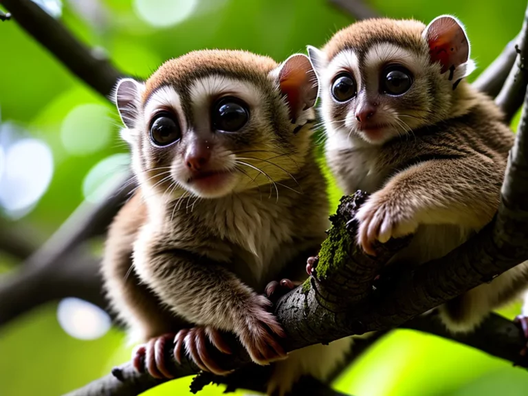 Fotos Fascinio Pequenos Primatas Tarsius Bushbabies Scaled