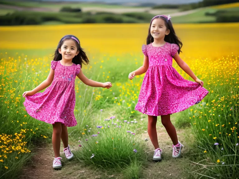 Fotos Flores Moda Infantil Cores Estampas Encantadoras Scaled