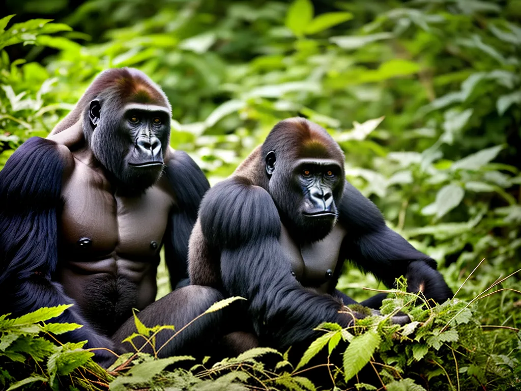Fotos Gorilla Gorilla Vida Social Gorilas