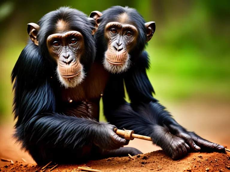Fotos Habilidade Primatas Cacar Alimentar Insetos 1 Scaled