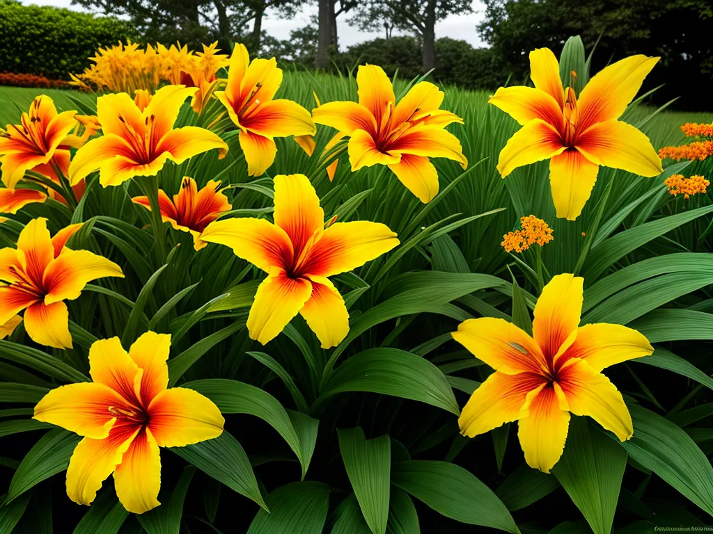 Lírio-de-um-dia: Beleza Efêmera em Jardins 1 Lírio-de-um-dia: Beleza Efêmera em Jardins