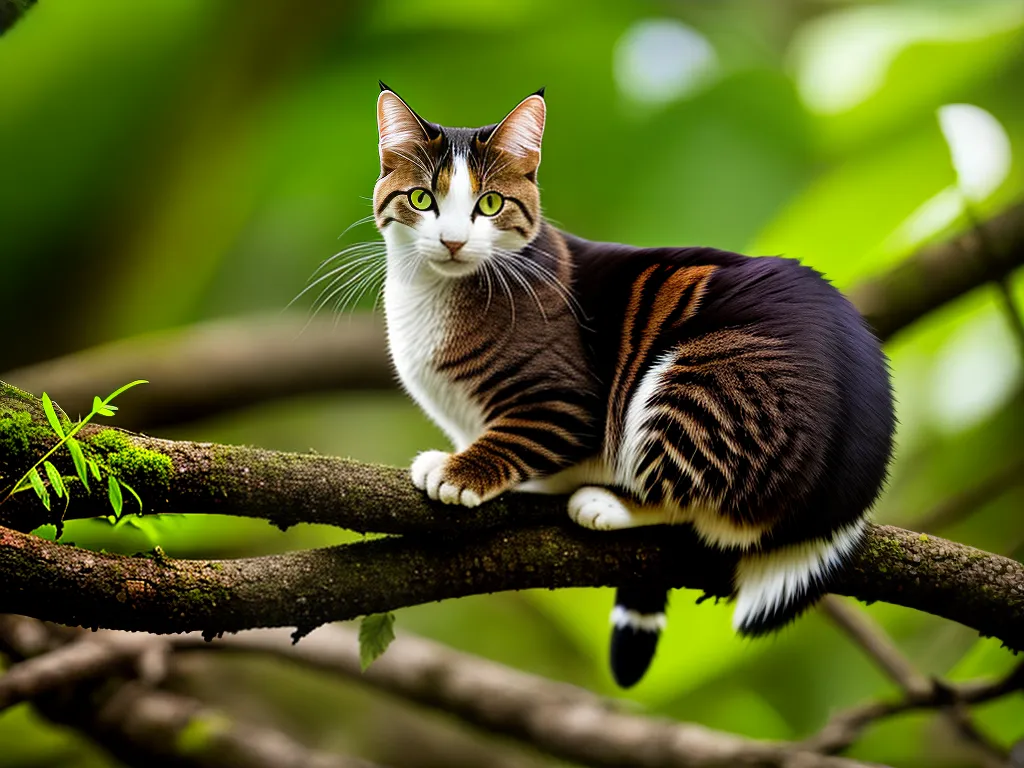 Gato-de-cauda-chata: Protetor da Biodiversidade Sul-Americana