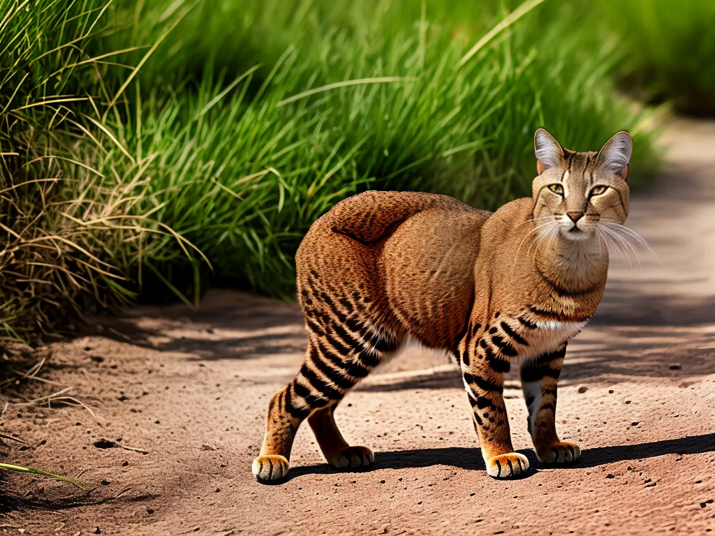 Fotos Importancia Gato Dourado Africano Manutencao Biodiversidade