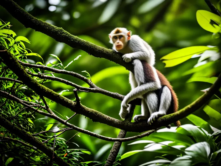 Fotos Macaco Camuflado Floresta Predadores 1 Scaled