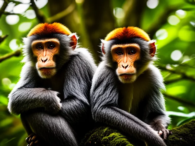 Fotos Macaco Camuflado Floresta Predadores Scaled