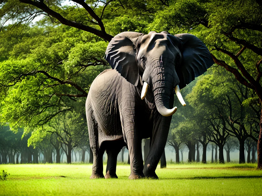 Fotos Maiores Mamiferos Terrestres Elefantes