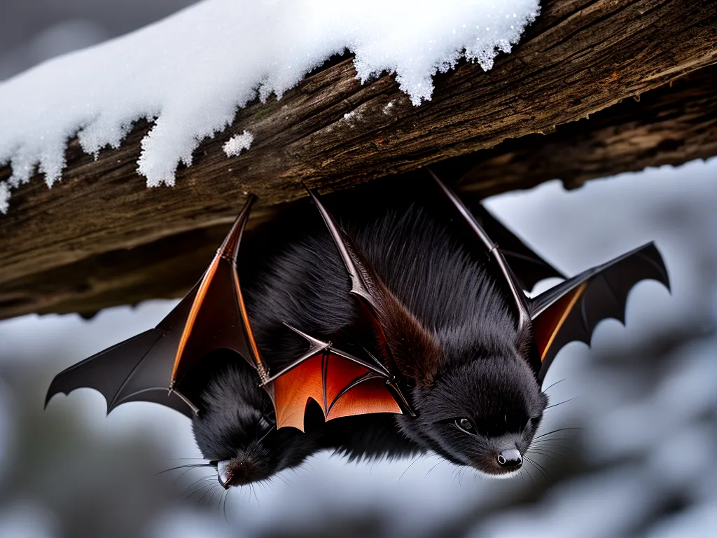 Fotos Morcego Mamifero Hiberna Inverno Economizar Energia