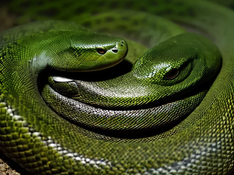 Fotos Os Segredos Da Vida De Uma Anaconda Verde Scaled