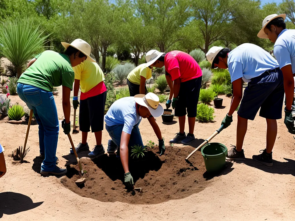 Comunidades Locais e Xeriscaping: Uma Parceria Essencial