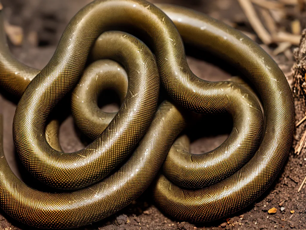 Fotos Papel Das Serpentes Do Genero Azemiops Na Natureza 1
