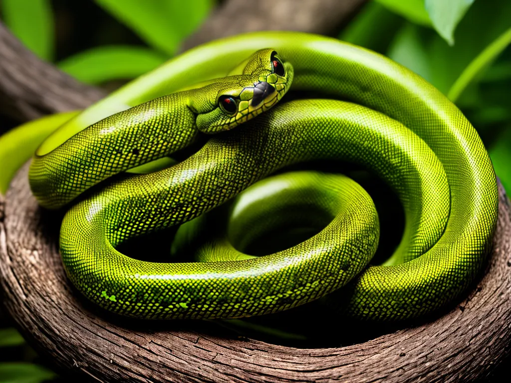Fotos Papel Das Serpentes Do Genero Dispholidus Na Natureza