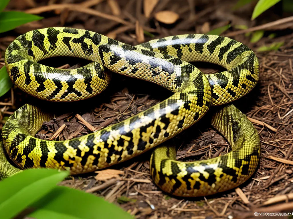 Fotos Papel Das Serpentes Do Genero Ovophis Na Natureza