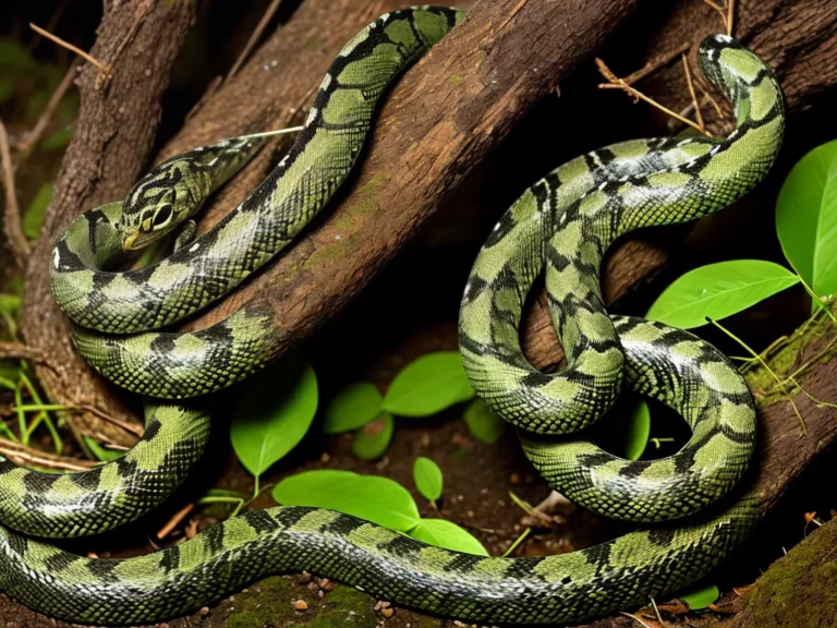 Fotos Papel Das Serpentes Do Genero Pseudohaje Na Natureza Scaled