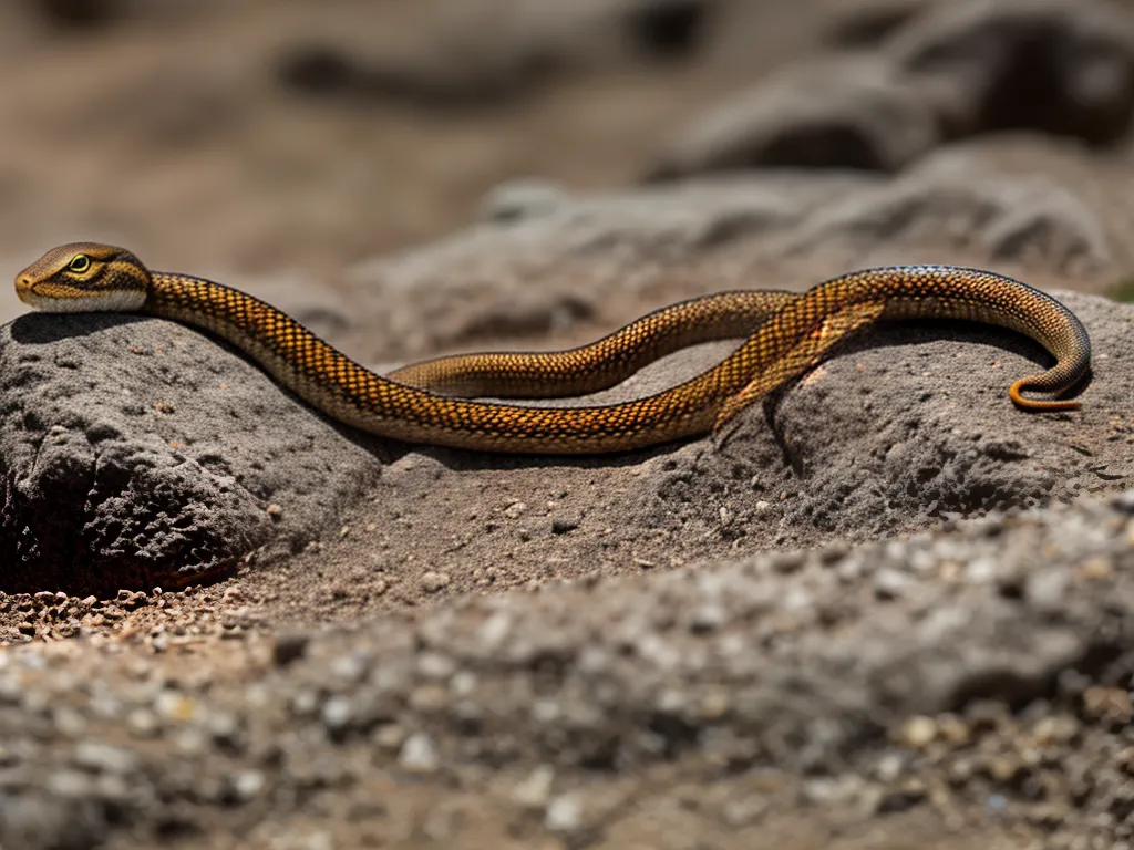 Fotos Papel Das Serpentes Do Genero Sistrurus Na Natureza