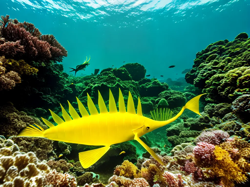 Peixe-Folha: a Camuflagem Perfeita