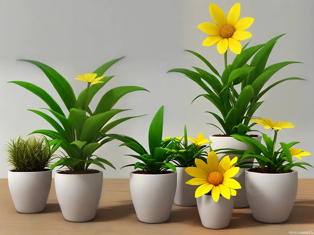 Fotos Plantas Amarelas Iluminando Ambiente Alegria Otimismo