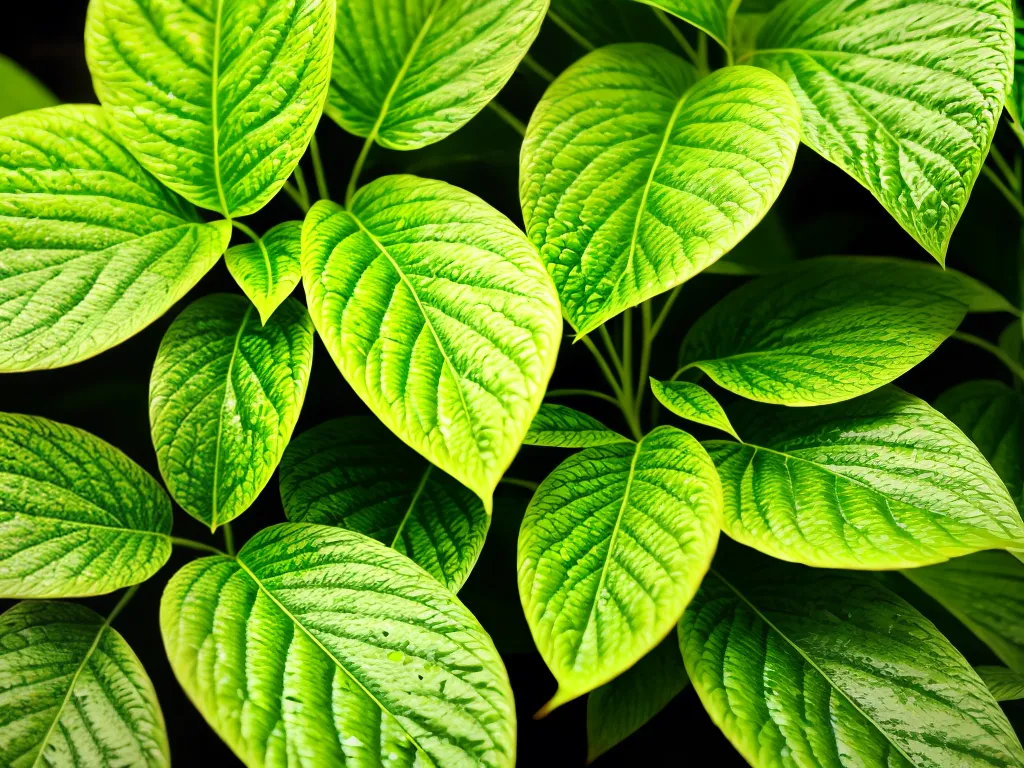 Variações de Folhagem: Beleza Natural em Contraste