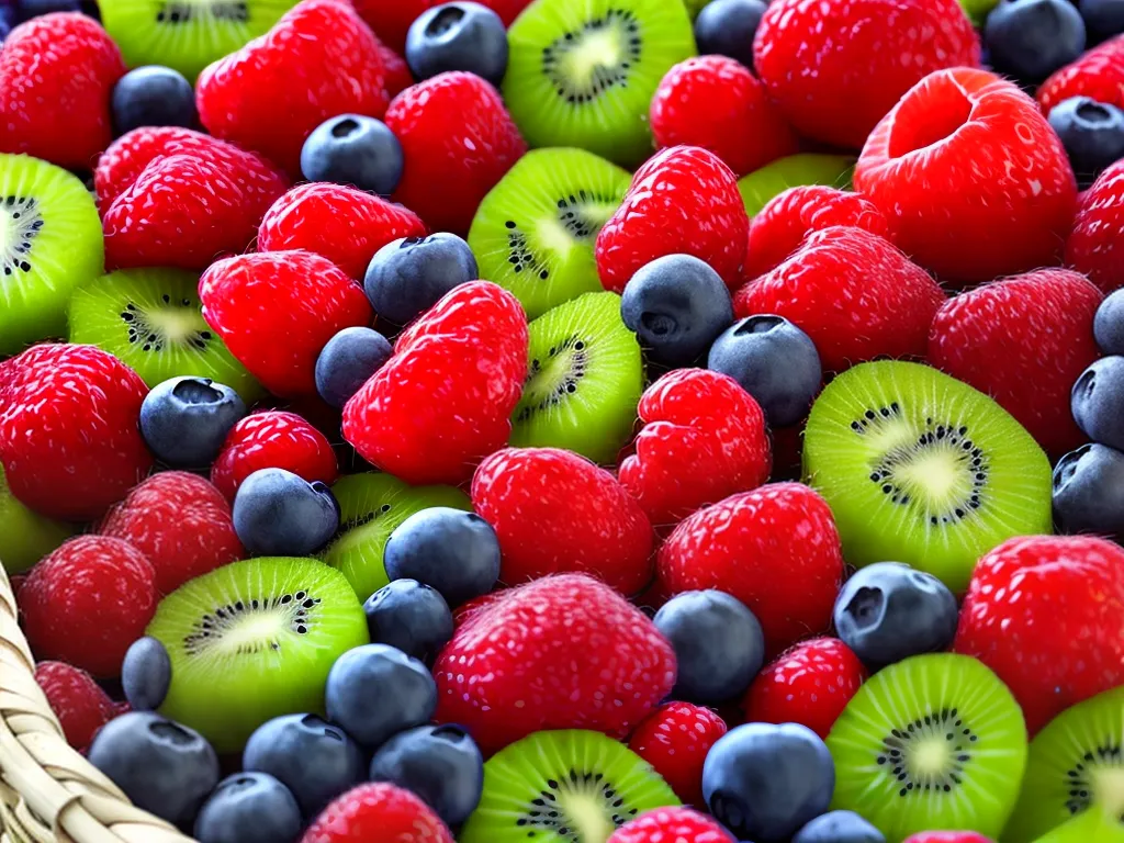 Frutos Multicoloridos: Variedade e Riqueza para o Paladar