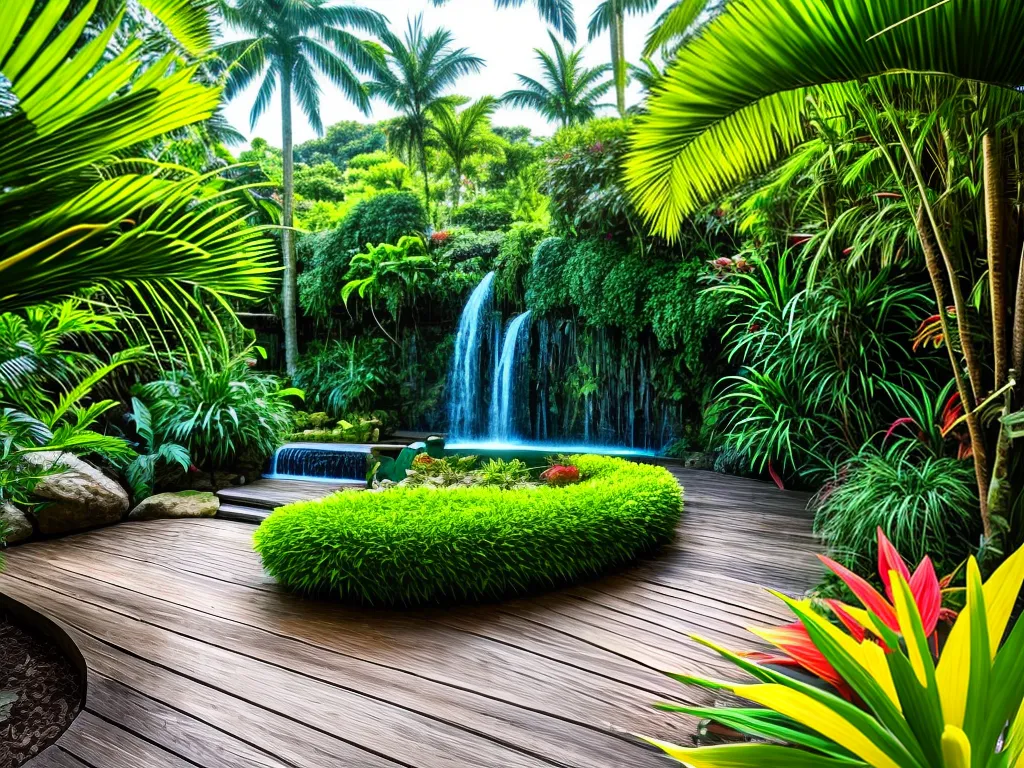 Fotos Projetando Jardim Tropical